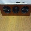 Heizungsregler Audi 80 B4  8A1819075 mit Blende in Holzoptik