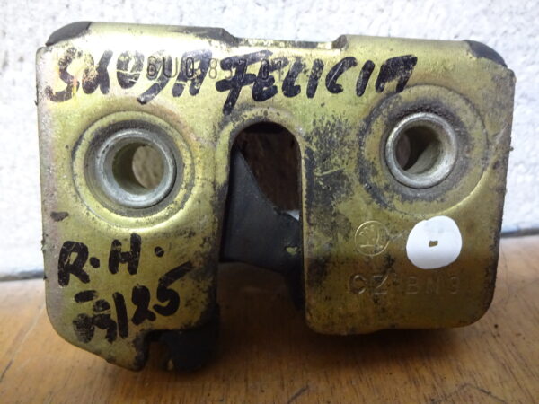 Türschloss hinten rechts Skoda Felicia 6U0837014