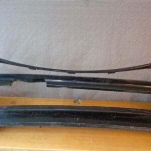 Audi Urquattro Typ81/85 Heck-Stoßstange mit Verkleidung schwarz Original 857807437/857807865