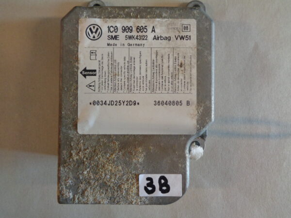 VW Seat Skoda Airbagsteuergerät 1C0909605A