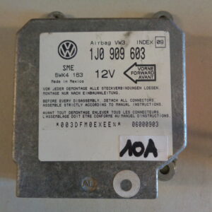 VW Golf/4/Bora/Lupo/Polo/Bus/T4/Sharan/1 Airbag Steuergerät 1J0909603 Index:09