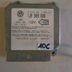 VW Golf/4/Bora/Lupo/Polo/Bus/T4/Sharan/1 Airbag Steuergerät 1J0909603 Index:08
