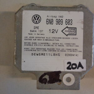 Airbag Steuergerät 6N0909603 12V Golf 3 VW Polo 6N