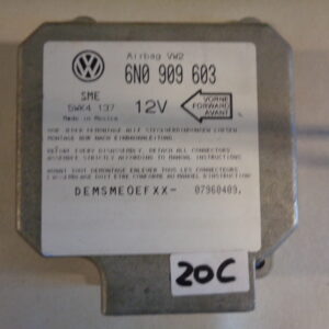 Airbag Steuergerät 6N0909603 12V Golf 3 VW Polo 6N