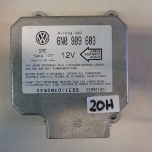 Airbag Steuergerät 6N0909603 12V Golf 3 VW Polo 6N