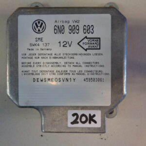 Airbag Steuergerät 6N0909603 12V Golf 3 VW Polo 6N