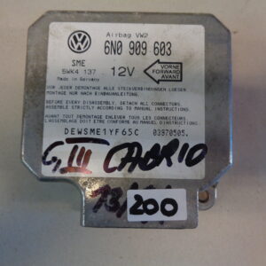 Airbag Steuergerät 6N0909603 12V Golf 3 VW Polo 6N