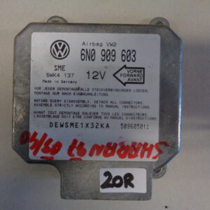 Airbag Steuergerät 6N0909603 12V Golf 3 VW Polo 6N