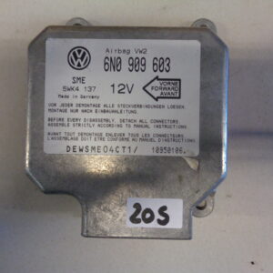 Airbag Steuergerät 6N0909603 12V Golf 3 VW Polo 6N