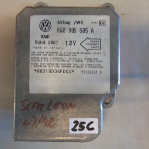 Airbagsteuergerät VW Golf 4 Bora Polo 6N2 Steuergerät 6Q0909605A Airbag