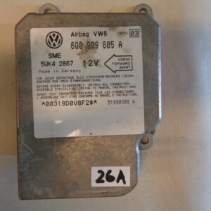 Airbagsteuergerät VW Golf 4 Bora Polo 6N2 Steuergerät 6Q0909605A Airbag