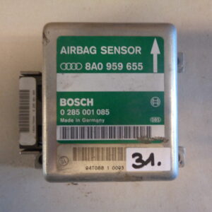 Audi 80/Cabrio/Coupé/B3/B4/S2 Airbag Steuergerät 8A0959655