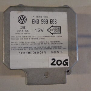 Airbag Steuergerät 6N0909603 12V Golf 3 VW Polo 6N