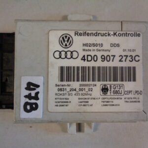 Steuergerät Reifendruck-Kontrolle Audi A8 D2 4D0907273C