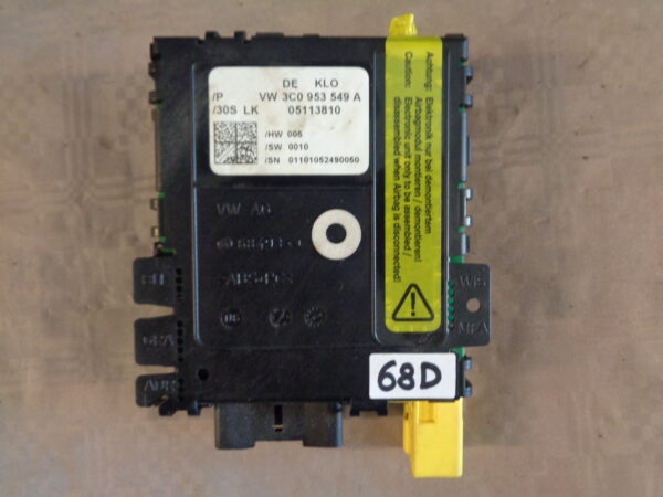 Lenksäulensteuergerät VW 3C0953549A