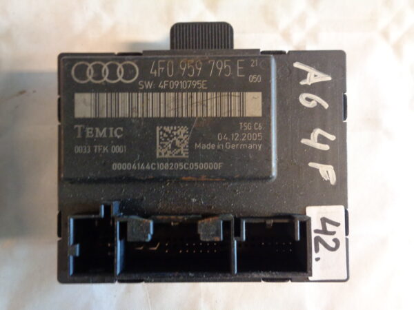 Türsteuergerät Audi A6 C6 Links Hinten 4F0959795E