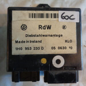 Steuergerät Diebstahlwarnanlage Vw Golf 3 1H0953233