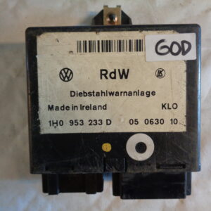 Steuergerät Diebstahlwarnanlage Vw Golf 3 1H0953233
