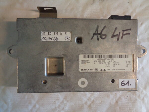 Steuergerät MMI Audi A6 C6 4E0035729