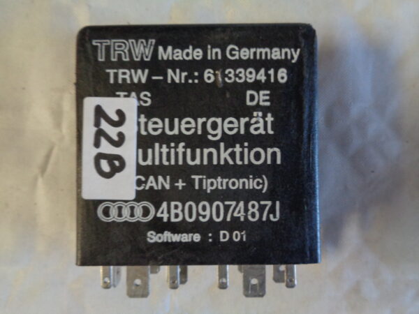 Steuergerät Multifunktion Audi A8 D2 4B0907487J