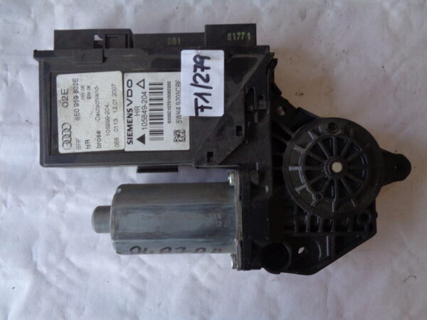 Fensterhebermotor Audi A4 B6, B7 Rechts Hinten 8E0959802E