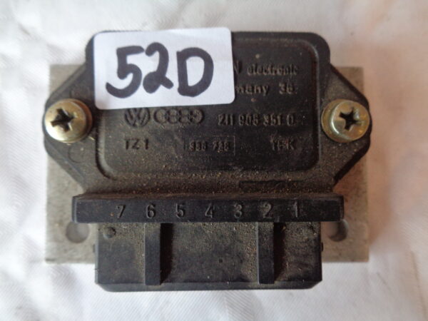 Steuergerät Zündanlage/Zündsteuergerät 211905351D Audi 100/200/C2/C3/80/90/B2/B3