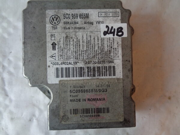 Airbag-Steuermodul 5C0959655/M0G3 Airbagsteuergerät VW GOLF VI VARIANT